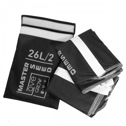 Комплект горшков Growbag 26 L с чехлом и ручками от LOVE GROW