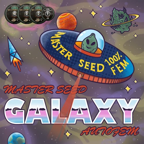 Насіння канабісу Galaxy auto fem MASTER SEED